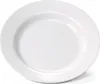 A white plate on a white background. Podgląd zdjęcia produktu