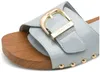 Tamaris Damen Pantolette Clog mit Sohle in Holzoptik und Produktbild-Vorschau 8