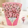 Bouquet di fiori di carta 3D sostenibile 29 x 24,5 cm con Anteprima dell’immagine prodotto 1