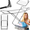 Springos® 3-in-1 Wäschespinne faltbar für Balkon, Badewanne Produktbild-Vorschau 1