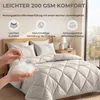 Sleep Comfy Deluxe 2-in-1 Sommer Bettdecke 240x220 cm Vapor Produktbild-Vorschau 4