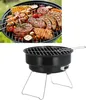 Turistický gril Skládací kulatý přenosný mini gril na Náhled obrázku produktu 14