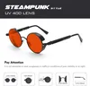 CGID Retro Runde Sonnenbrille Polarisiert UV400 Schutz Produktbild-Vorschau 4