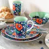 CreaTable, 17406, Folklore Blue, 16-dielna séria, kamenina Náhľad obrázku produktu 17