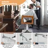 Výškově nastavitelné holičské křeslo COSTWAY, holičské Náhled obrázku produktu 7