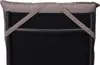 Close-up of the back of a chair cushion with straps. Produktbild-Vorschau