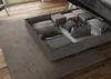 ITYHOME - Gepolstertes Bett mit Bettkasten 160x190 mit Produktbild-Vorschau 5