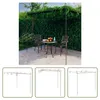 The Living Store Garten-Pergola Antik-Braun 4x3x2,5 m Eisen Produktbild-Vorschau 8