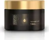 A product shot of a hair mask jar with a gold lid. Podgląd zdjęcia produktu