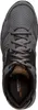A top-down view of a gray and black athletic shoe. Produktbild-Vorschau