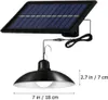 Außen Solarlampe Solar Pendelleuchte IP65 Wasserdichte Produktbild-Vorschau 6