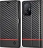 Hülle für Xiaomi 11T / 11T Pro Kohlefaser Leder Brieftasche Produktbild-Vorschau 1