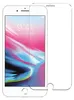 A screen protector is shown laid over an iPhone. Produktbild-Vorschau