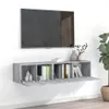 vidaXL 2-tlg. TV-Schrank-Set Grau Sonoma Holzwerkstoff -  Produktbild-Vorschau 2