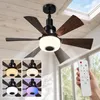 Ventilateur de Plafond E27 avec Lumière & Haut-Parleur Voir les images du produit 12