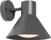 Industrielle Außenwandleuchte Dunkelgrauer Kegel IP44 Natas Produktbild-Vorschau 6