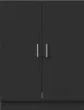 Armadio per lavatrice nero 71x71,5x91,5 cm Anteprima dell’immagine prodotto 5