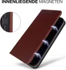 Handyhülle für Samsung Galaxy S25 Ultra Echtleder Flip Produktbild-Vorschau 6