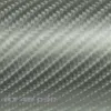 (6,57€/m²) Rapid Teck® 4D Carbon Folie Glanz Silbergrau Produktbild-Vorschau 1