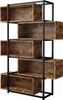 Merax Bibliothèque, 5 étages, étagère en bois avec Voir les images du produit 8