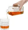 Belle Vous Glas Whisky Dekanter Set (5-Teilig) - 500 ml Produktbild-Vorschau 3