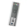 A remote control is shown in a clear plastic sleeve against a white background. Produktbild-Vorschau