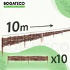 10 x BOGATECO prútené obruby na záhony | 100 cm dlhé a 10 Náhľad obrázku produktu 2