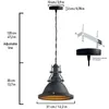 Hängelampe I Turami I Schwarz E27 Ø30 cm Metall Küchenlampe Produktbild-Vorschau 9