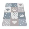 Teppich Kinderzimmer Kinderteppich Kurzflor Rutschfest Produktbild-Vorschau 6