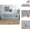 vidaXL Stretch Sofahusse 3-Sitzer Grau Polyester-Jersey -  Produktbild-Vorschau 1