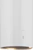 A white cylindrical kitchen hood with control buttons and a lit underside. Náhľad obrázku produktu