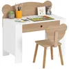 Ensemble de bureau pour enfants AIYAPLAY, comprenant un Voir les images du produit 1