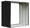 Capannone in Acciaio Zincato 172x91x154 cm Antracite Anteprima dell’immagine prodotto 1