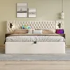 Sweiko Bettanlage Schlafzimmer Komplett Set,Polsterbett Produktbild-Vorschau 4