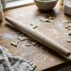 Rullo per pizza e rullo per pasta in legno da 50 cm Anteprima dell’immagine prodotto 7