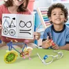 3D-Stift-Druck-Zeichenbuch,wiederverwendbare bunte 40 Produktbild-Vorschau 2