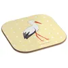 Mr. & Mrs. Panda Tischschoner Storch - Gelb Pastell - Produktbild-Vorschau 3