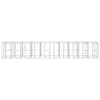 The Living Store Outdoor-Hundezwinger Verzinkter Stahl 24,2 Produktbild-Vorschau 2