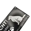 Heikoeco® Vorsicht Hund Schild, Warnschild Hund, Warnung Produktbild-Vorschau 3