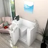 Sitzbadewanne Senioren Wanne Sitzwanne mit Tür S08-B-L Produktbild-Vorschau 5