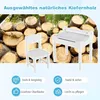 COSTWAY Kinderschreibtisch mit Stuhl, Kindersitzgruppe mit Produktbild-Vorschau 5