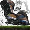Kuketo | Vertikutierer & Rasenlüfter Schuhe – Schwarz – Produktbild-Vorschau 1