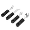 4 utensilios para personas con Parkinson: cuchara, tenedor Vista previa de la imagen del producto 2