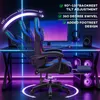Fotel gamingowy Hoffree z podświetleniem LED RGB i Podgląd zdjęcia produktu 7