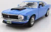 Motormax 73154B Ford Mustang Boss 429 1970 bleu 1:18 Voir les images du produit 1