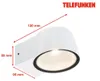 Lampada da parete Telefunken LED, protezione da spruzzi e Anteprima dell’immagine prodotto 5