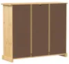 vidaXL Botník  99x32x85 cm borovicový masiv Náhled obrázku produktu 5