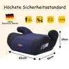 YALION Kindersitzerhöhung Sitzerhöhung Auto Kinder Produktbild-Vorschau 3
