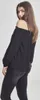 Urban Classics Langarmshirt Damen Ladies Cold Shoulder Produktbild-Vorschau 2