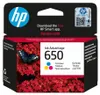 HP 650, cartucho de tinta original Advantage, tricolor, Vista previa de la imagen del producto 16